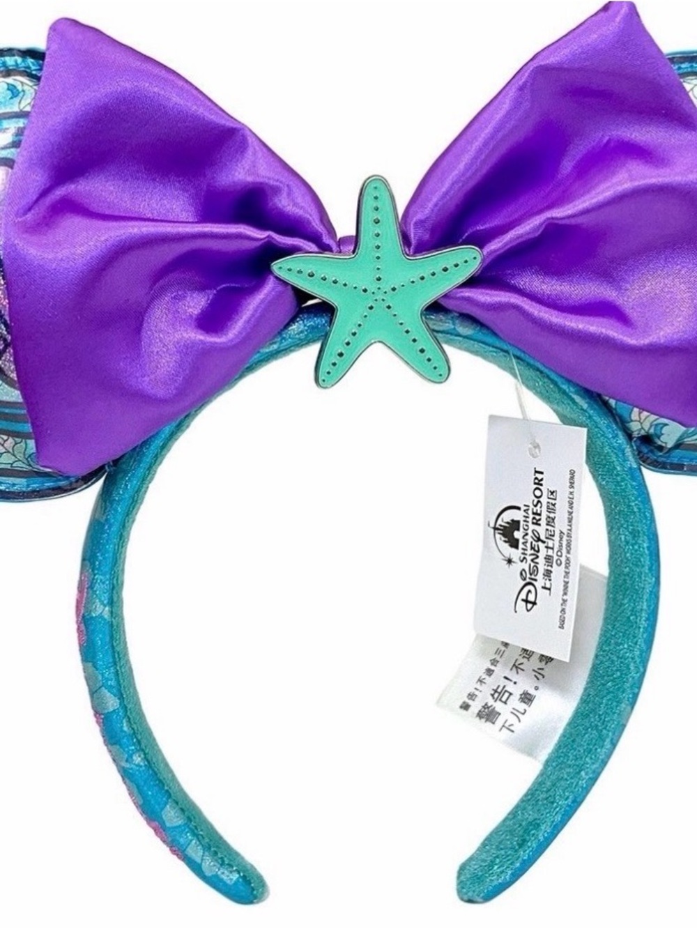 Disney Resort Ariel-Inspired Stained Glass Ears